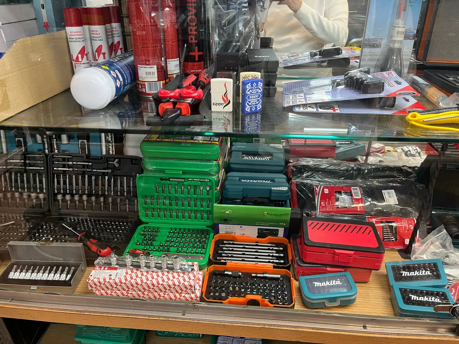 Punte, inserti e accessori per trapano in espositore